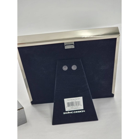 4x4 Picture Frame Celia Frame Fits 4x4 Photo Swing Design Bridal - Picture 4 of 8